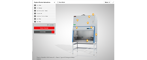 Thermo Scientific 1300 Class II A2 Biological Safety Cabinet