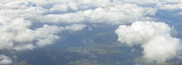 Clouds in the atmosphere